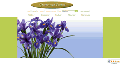 Desktop Screenshot of gainesvillefloristshop.com